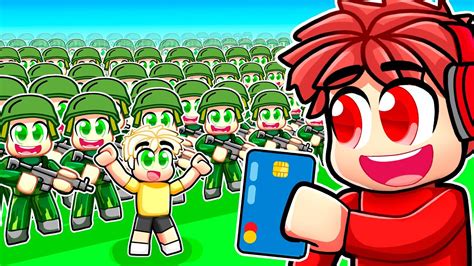 Spending $100,000 for the BIGGEST Army in Roblox .